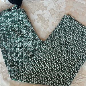 Jules & Leopold Green Patterned Chinos